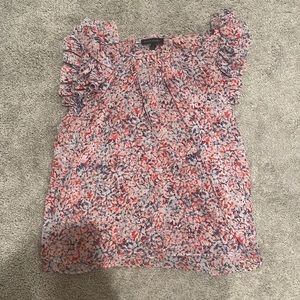 Banana republic puff sleeve blouse